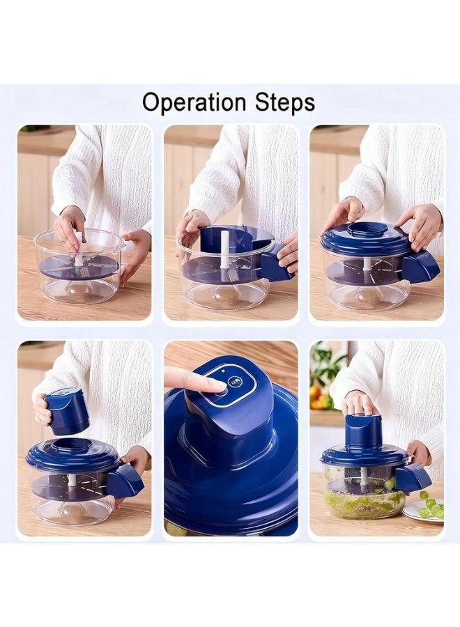 توشيونيكس مقشرة كهربائية للثوم والخضراوات | مقشرة أوتوماتيكية للفواكه والخضراوات الصغيرة | سريعة، قوية، سهلة التنظيف، وصغيرة الحجم، مثالية للمطبخ - Image 4